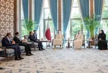 پیام رئیس جمهور ایران به امیر قطر رسید
