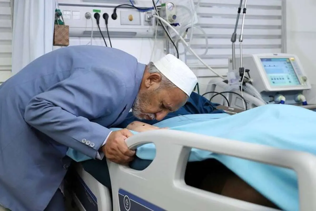 واکنش پدر صابر کاظمی به پیام رهبر انقلاب: برای ما قوت قلب بود