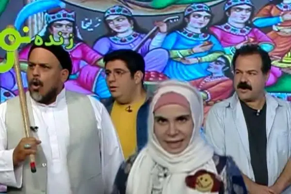 خونسردی و رفتار حرفه‌ای بازیگران شبکه نهال هنگام حـمله به ساختمان صدا و سیما