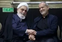 تصاویر؛ پزشکیان و ناطق نوری در مراسم ختم پدر ذوالقدر