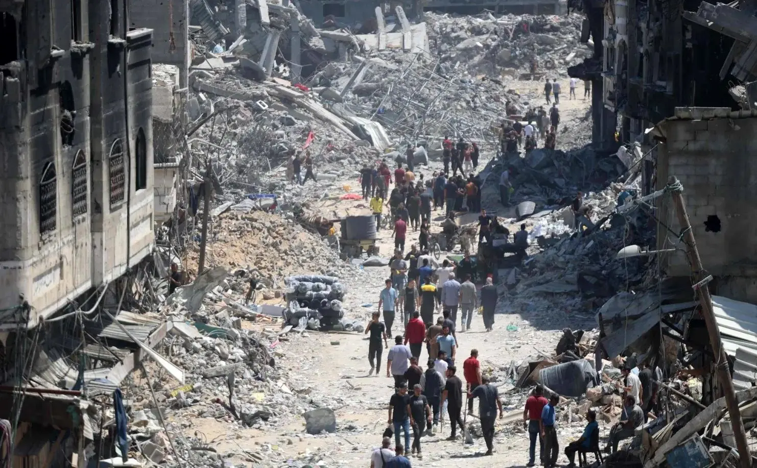 ببینید؛ ترس و وحشت فلسطینی‌ها از پرواز ریزپرنده اسرائیلی در ارتفاع پایین