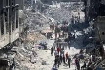 ببینید؛ ترس و وحشت فلسطینی‌ها از پرواز ریزپرنده اسرائیلی در ارتفاع پایین