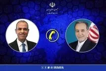 گفتگوی تلفنی عباس عراقچی با وزیر خارجه مصر