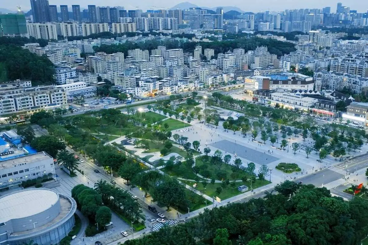 میدان رودخانه گوانلان؛ برنده جایزه منظره سال 2024