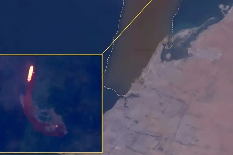 نشت نفت در خلیج فارس