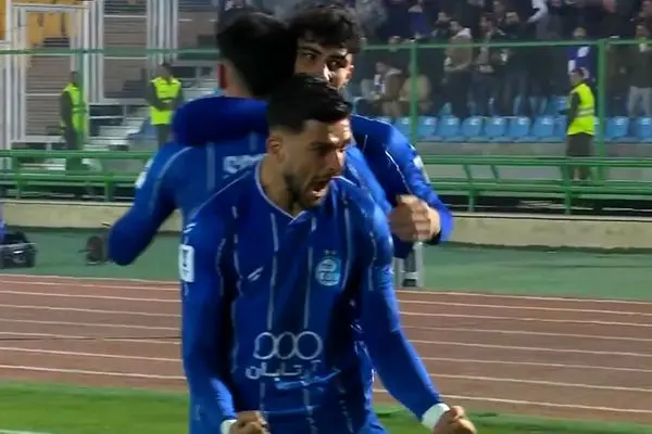 ببینید؛ گل اول استقلال به الوصل توسط سحرخیزان در دقیقه 7