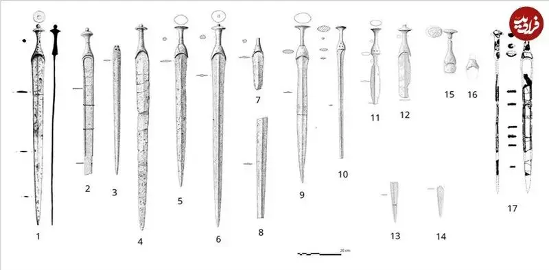 شمشیرهای 3 هزارساله‌ای که برای جنگ ساخته نشده بودند 2
