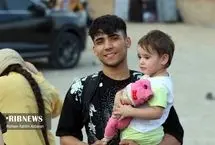 تصاویر؛ ادامه خروج اتباع افغانستانی غیرمجاز از مرز دوغارون