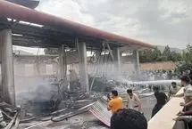 جزئیات انفجار جایگاه سی‌ان‌جی شهرستانی در کرمانشاه