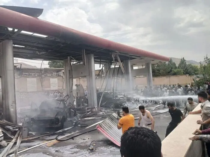 جزئیات انفجار جایگاه سی‌ان‌جی شهرستانی در کرمانشاه