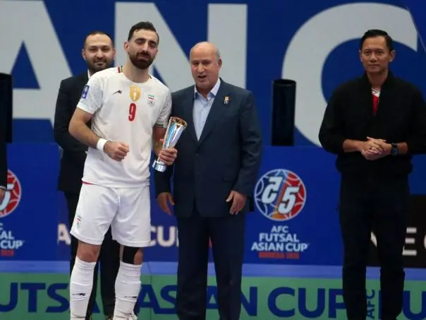 ستاره تکنیکی ایران ارزشمندترین بازیکن فوتسال آسیا