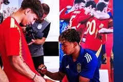 امضا گرفتن از فوق ستاره بارسلونا پولی شد!