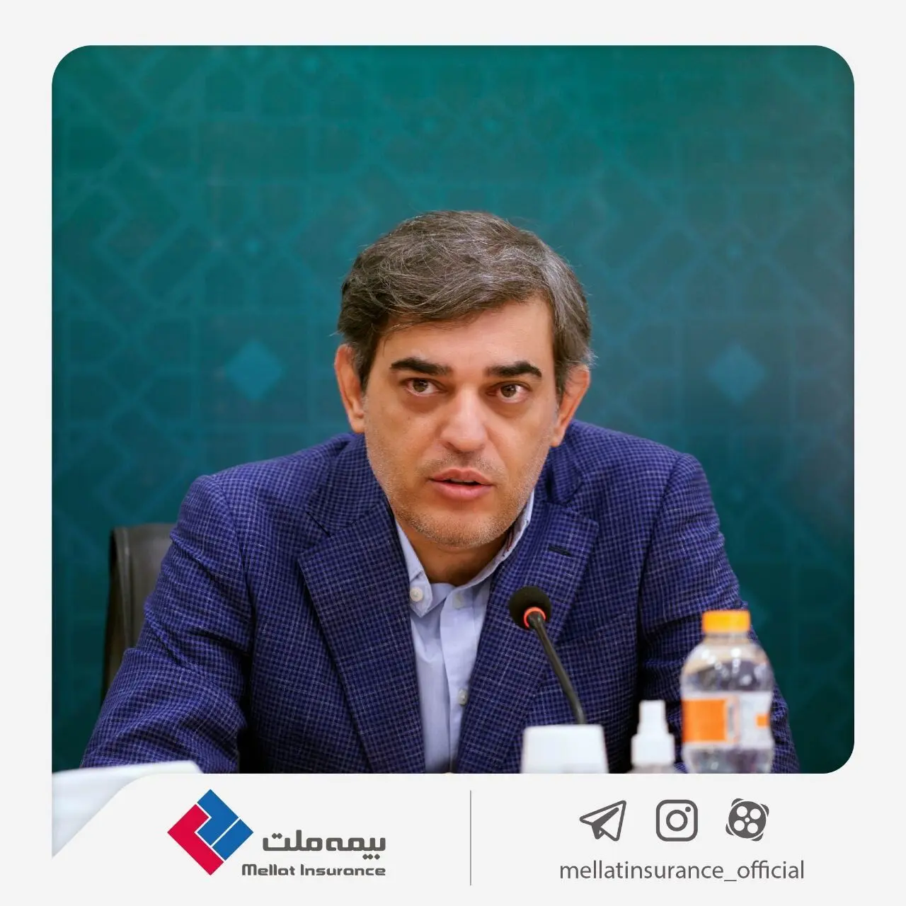 پیام تبریک محمدرضا فرهادی‌پور به مناسبت روز صنعت بیمه 
