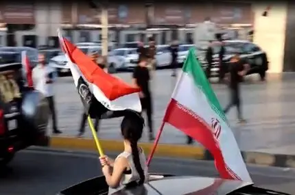 جشن و پایکوبی عراقی‌ها در پی خروج آمریکا