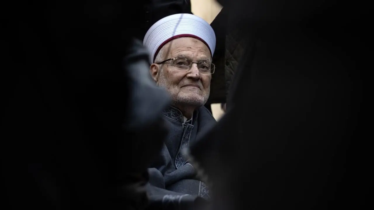 تصاویر؛ محاکمه خطیب مسجد الاقصی به اتهام تحریک به تروریسم