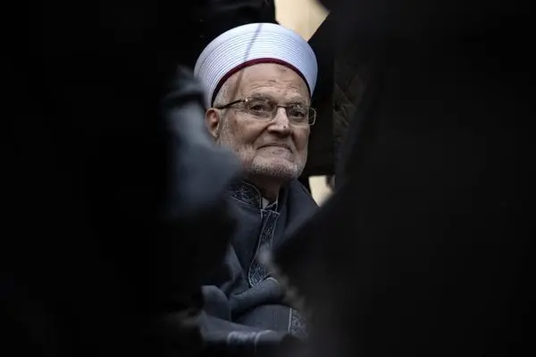 تصاویر؛ محاکمه خطیب مسجد الاقصی به اتهام تحریک به تروریسم