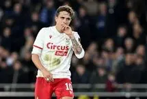 نمایش پرنوسان ستاره دورگه ایرانی؛ اکرت مهاجمان تیم‌ملی را تهدید می‌کند؟!