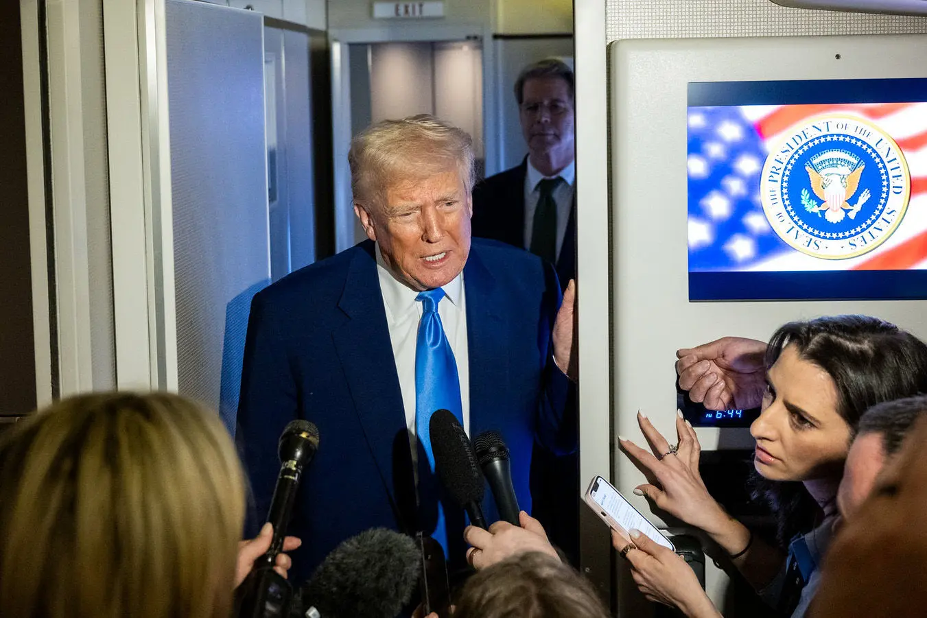 ترامپ: قدرت هسته‌ای ایران را گرفتیم!
