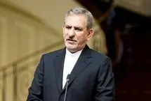 جهانگیری: بعد از جنگ باید خیلی مراقبت کنیم که مسایل داخلی خیلی حاد نشود 