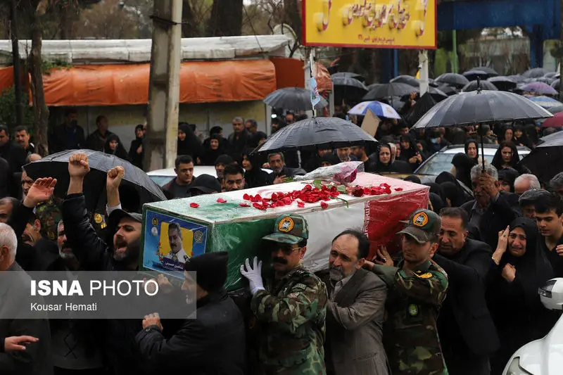 تشییع پیکر مطهر ۴ شهید «ناو دنا»۷