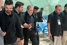 پیاده روی عراقچی وزیر امور خارجه در اربعین