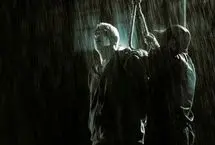 تصویر مهدی پاکدل در کنار طناب دار