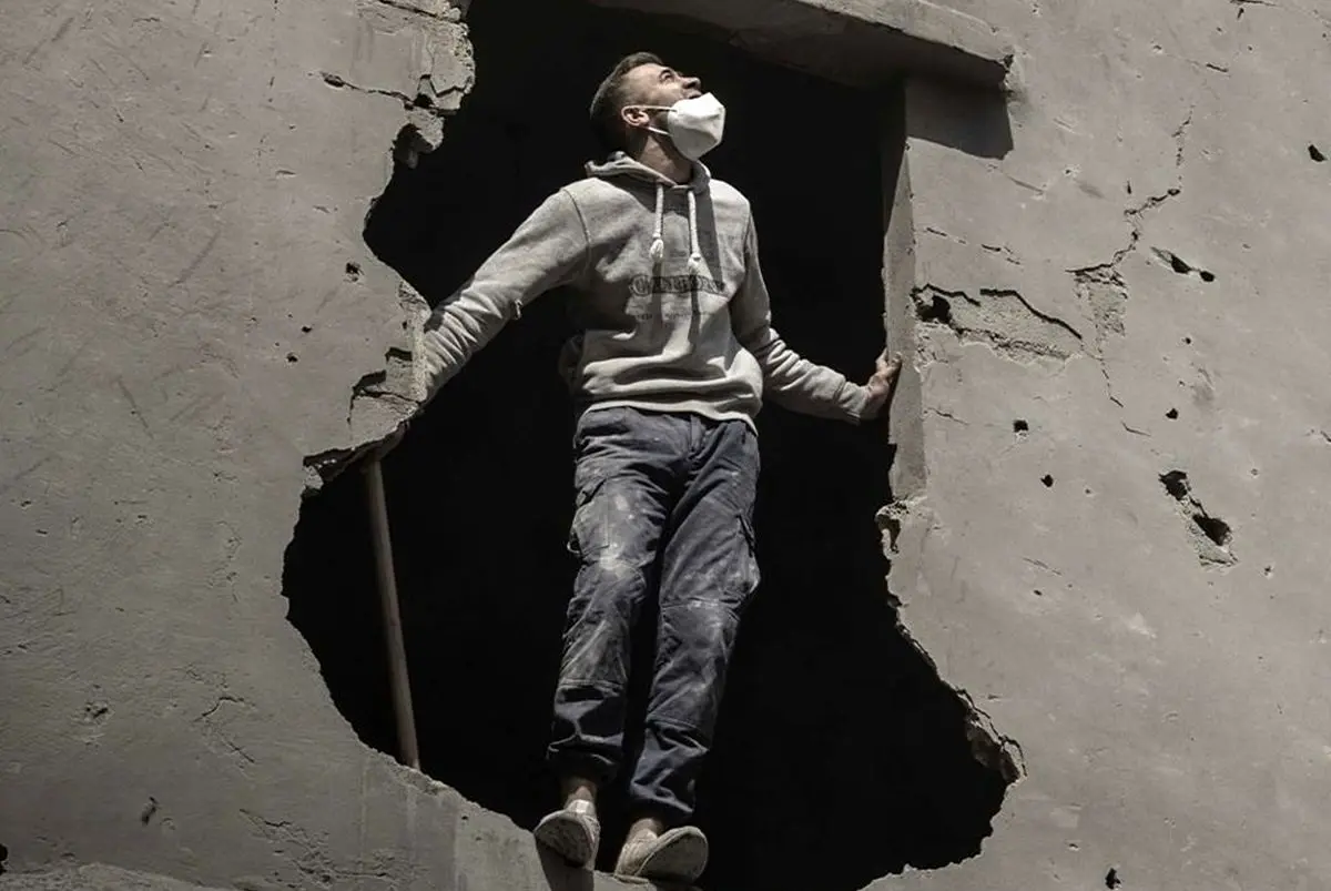 تصاویر؛ ویرانه‌های مناطق مسکونی در بیروت