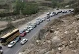 انسداد مسیر شمال- جنوب جاده چالوس و آزادراه تهران - شمال