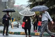 تداوم بارش باران در این استان‌ها
