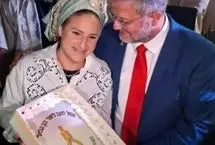 کیک تولد وزیر افراطی اسرائیل با طناب دار
