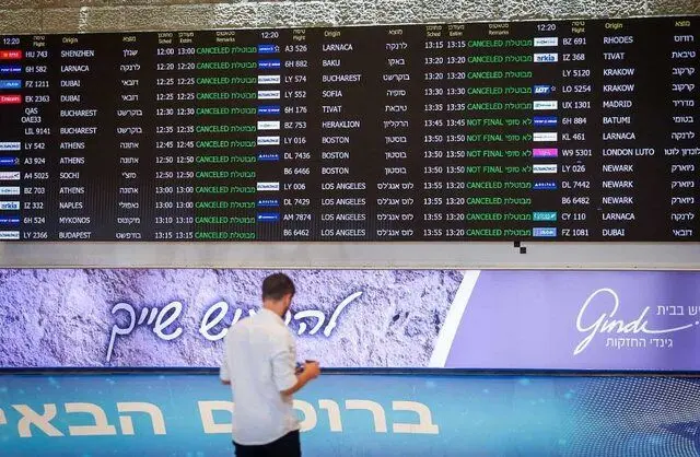 اسرائیل با بازگشایی تدریجی حریم هوایی موافقت کرد