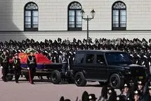 مراسم تشییع پادشاه نروژ