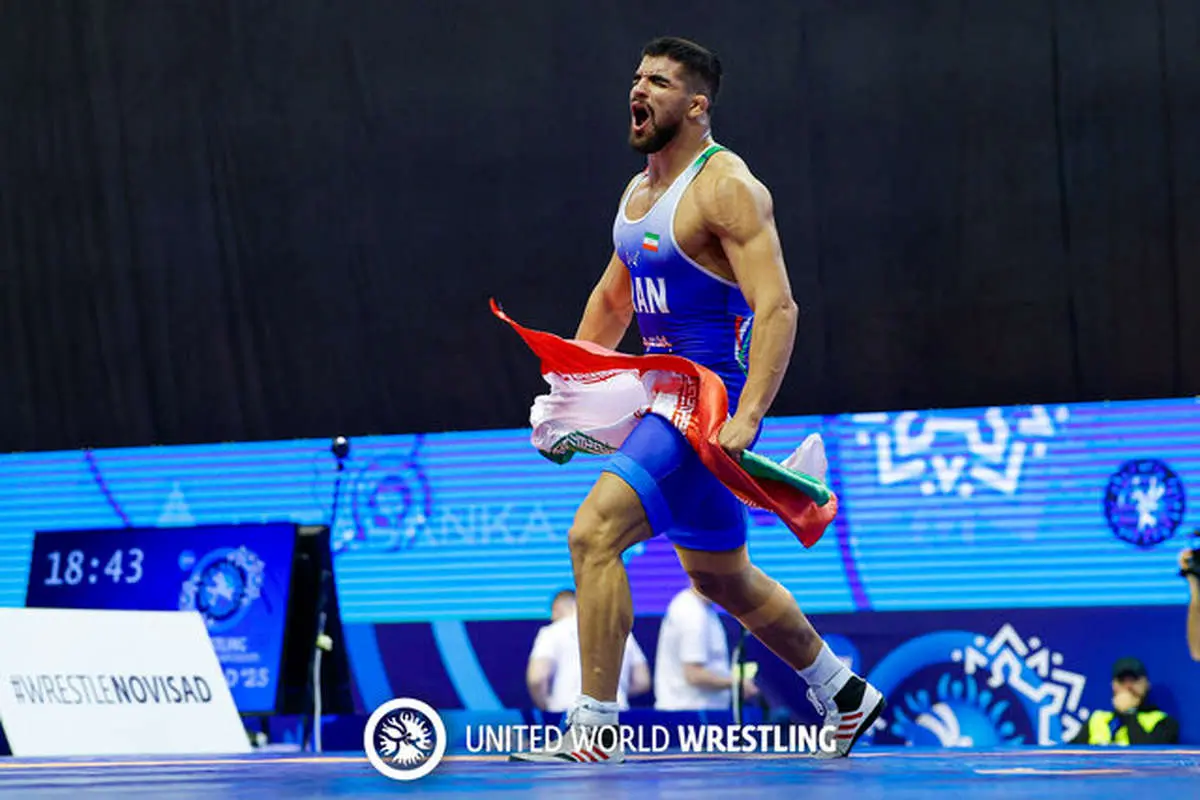 کشتی آزاد زیر ۲۳ سال ایران نایب قهرمان جهان شد؛ قهرمانی آمریکا با ۴ طلا
