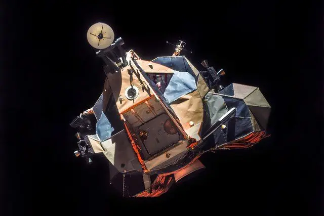 سفری به ماه با ماژول آپولو ۱۷؛ عکس روز ناسا