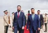 استقبال احمد شرع از نخست‌وزیر عراق