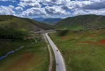 تصاویر؛ جاده‌های رویایی کردستان