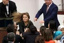  درگیری در پارلمان ترکیه