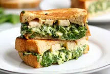 طرز تهیه ساندویچ اسفناج و گردو؛ ساندویچ لذیذ و مقوی 