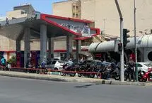 تصاویر؛ شلوغی پمپ‌بنزین‌ها در تهران