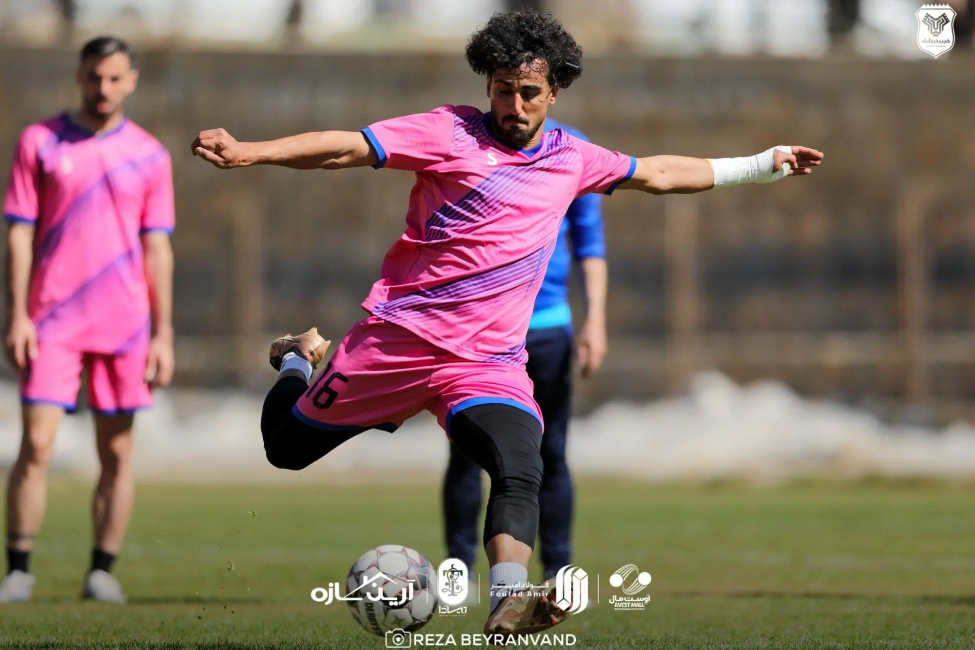 خیبر گلزنی به پرسپولیس را تمرین کرد