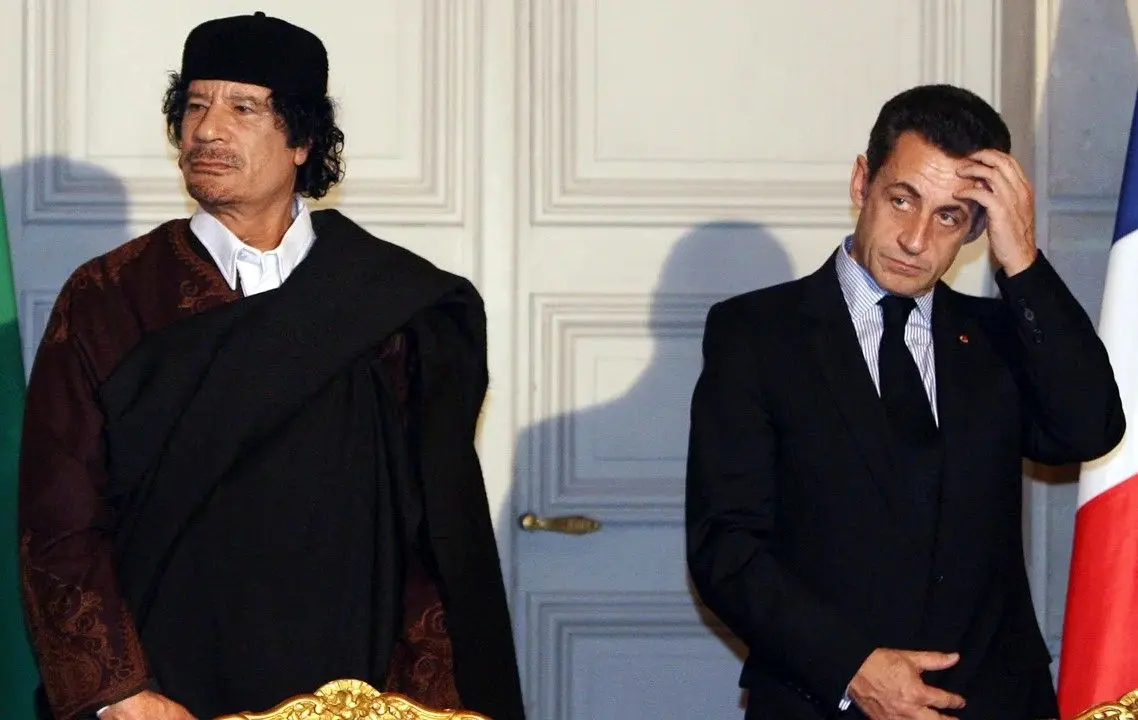 افشاگری پسر «قذافی» از نقش پدرش در زندانی شدن «سارکوزی»
