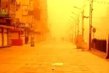 باد شدید و گردوخاک در راه تهران