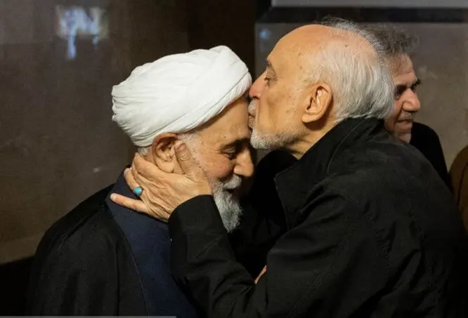 تصاویر؛ چهره‌های سیاسی در مراسم بزرگداشت مادر همسر ناطق نوری
