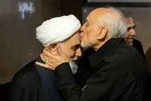 تصاویر؛ چهره‌های سیاسی در مراسم بزرگداشت مادر همسر ناطق نوری
