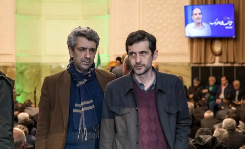 تصاویر؛ پسر رئیس‌جمهور در مراسم یادبود محمدعلی جوادی یگانه