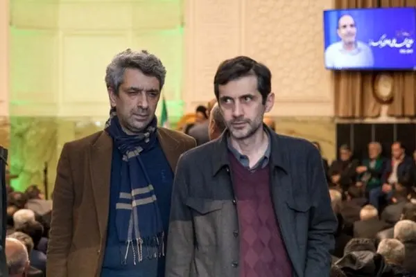 تصاویر؛ پسر رئیس‌جمهور در مراسم یادبود محمدعلی جوادی یگانه