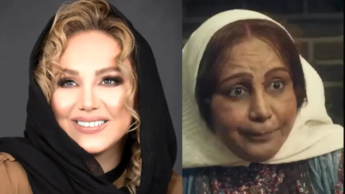 سلفی بهنوش بختیاری و مرجانه گلچین در پشت صحنه سریال بامداد خمار