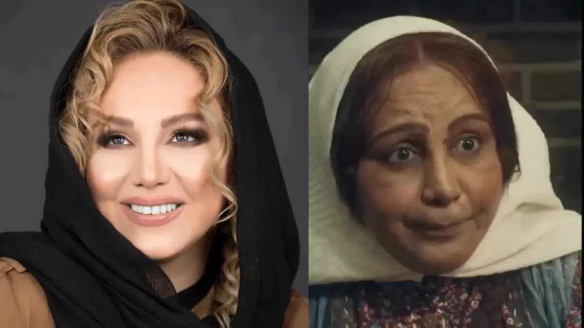 سلفی بهنوش بختیاری و مرجانه گلچین در پشت صحنه سریال بامداد خمار