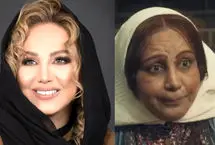 سلفی بهنوش بختیاری و مرجانه گلچین در پشت صحنه سریال بامداد خمار