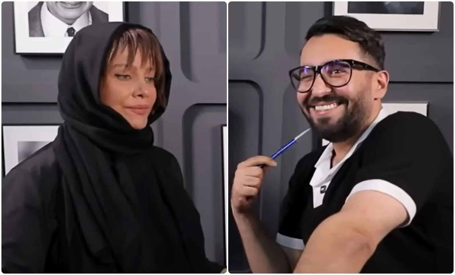 از آشنایی تا ازدواج شراره رخام با همسر خارجی خود